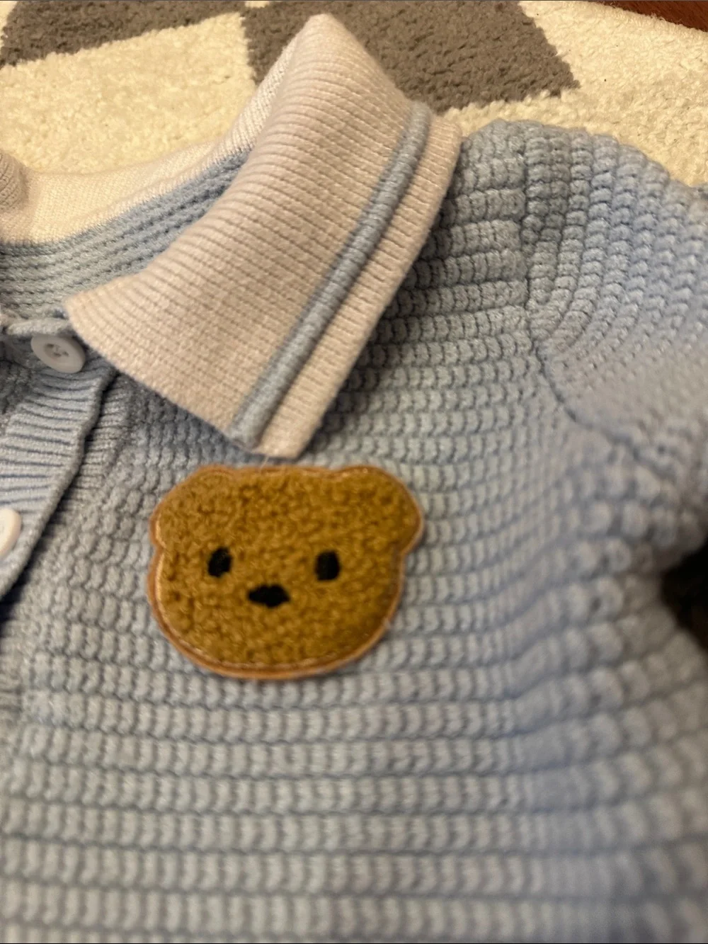 Cute baby boys sweater top and pants set